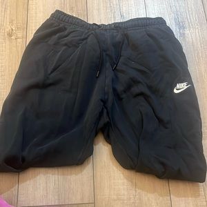 Black Nike sweatpants. Size medium